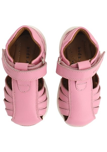 Winco Tek Cırtlı Deri Yumuşak Ilk Adım Sandaleti Pembe indirimleri