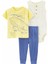 Erkek Bebek Body Pantolon Set 3'lü Paket 1