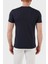 Erkek Core Monogram Slim Lacivert T-Shirt 5