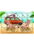 Tatil Karavanı 24 Parça Ahşap Çocuk Puzzle Yapboz 1