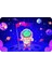 Astronot 54 Parça Ahşap Çocuk Puzzle Yapboz 1