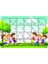 Ip Çekme Oyunu 24 Parça Ahşap Çocuk Puzzle Yapboz 1
