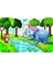 Hayvanlar 54 Parça Ahşap Çocuk Puzzle Yapboz Model 9 1