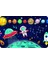 Uzay ve Astronot 54 Parça Ahşap Çocuk Puzzle Yapboz 1