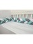 600 cm 3'lü Örgü Koruma /100X200 Montessori Yatak Koruyucu 2