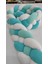500 cm 4'lü Örgü Koruma /90X190 Montessori Yatak Koruyucu 1
