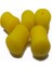 16 mm Yüzen Silikon Sarı Dumbell Tipi Yapay Yem (12 Adet) 1