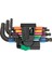 05133164001 950/9 Hex-Plus Çok Renkli 2 L Anahtar Seti, Metrik, Blacklaser, 9 Parça 1
