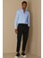 Austın Erkek Klasik Gömlek Slim Fit Siyah 4