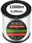 Force 12000M 0.20MM Bobin Misina Çekeri 8.64KG Beyaz 1
