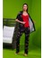 23105 Kadın Desenli Sabahlıklı Pijama Takım 4