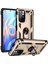 Xiaomi Redmi Note 11T 5g Kılıf Çift Katmanlı Yüzüklü Manyetik Vega Kapak + Tam Kaplayan 6d Nano Ekran Koruyucu 1