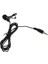 3.5mm Yaka Klipsli Omnidirectional Kondenser Mikrofon Kayıt Için Siyah (Yurt Dışından) 1