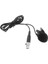 Kablosuz Mic Xlr 3-Pin Lavalier Yaka Mikrofon Kravat Klipsi ve Cam Plastik Klip (Yurt Dışından) 4