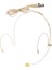 Earhook Mini Xlr Kulaklık Mikrofon Parçaları Bej 3pin Için Kafa Monte (Yurt Dışından) 3