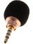 Taşınabilir 3.5mm Mini Cep Telefonu Mikrofon Sohbet Sohbet Siyah (Yurt Dışından) 5