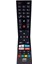 Vestel Uyumlu RM-C3337 Rc A2 43100P Netflix-Youtube-Prime Video Tuşlu Lcd-Led Tv Kumanda 1