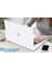 MacBook Pro 14 14.2 Inch M1 Pro 2021 A2442 Shell Rubber Kapak Kılıf - Şeffaf 5