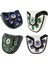 Golf Putter Kapak Kafası Kapakları Pu Deri Mallet Atıcı Headcover Dolar Desenler Siyah Yeşil (Yurt Dışından) 5