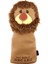 Sevimli Golf Ahşap Kapak Sürücü Fairway Ahşap Kulübü Headcover 1 3 5 Ut Kulübü Kapakları 1 35X17 cm (Yurt Dışından) 3