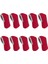 10 Parça Neopren Golf Kulübü Koruyucu Demir Kafa Kapak Kama Çorap Headcover Fit Şarap Kırmızı (Yurt Dışından) 2