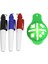 4X6X5 cm Golf Topu Çizgi Marker Hizalama Şablonu Beraberlik Aracı Klipsi Yeşil (Yurt Dışından) 2