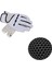 Eldiven Desen Golf Manyetik Visor ve Şapka Klip Golf Topu Işaretleyici Siyah (Yurt Dışından) 2