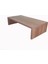 22 cm Yükseklikte Teak Kahverengi Monitör Stand Ekran Yükseltici 3520 1