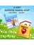 2 Kitap Tox Ingilizce Kışlık Giysiler ve Meyveler Kumaş Sessiz Kitap E124 E126 - Bez Kitap , Eğitici Oyuncak , Yumuşak ve Hışırtılı 2