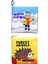 2 Kitap Tox Ingilizce Kışlık Giysiler ve Orman Hayvanları Kumaş Sessiz Kitap E124 E127 - Bez Kitap , Eğitici Oyuncak , Yumuşak ve Hışırtılı 1