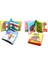 2 Kitap Tox Ingilizce Kışlık Giysiler ve Orman Hayvanları Kumaş Sessiz Kitap E124 E127 - Bez Kitap , Eğitici Oyuncak , Yumuşak ve Hışırtılı 3