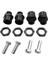 1/10 Ölçekli Rc Siyah Için 4pcs 12MM Ila 17MM Alaşım Tekerlek Adaptörü (Yurt Dışından) 3