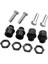 1/10 Ölçekli Rc Siyah Için 4pcs 12MM Ila 17MM Alaşım Tekerlek Adaptörü (Yurt Dışından) 5