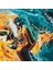 Canvas Ateş Su ve Tutku Sayılarla Boyama Seti Kasnaklı 60 x 75 cm 1