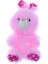 1017 Sevimli Peluş Pembe Tavşan 20 cm 1