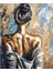 Canvas Tutkulu Dönüş Sayılarla Boyama Seti Kasnaklı 70 x 90 cm 1