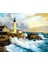 Canvas Deniz Feneri ve Dalgalar Sayılarla Boyama Seti Rulo 40 x 50 cm 1