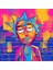 Canvas Renkli Rick Sayılarla Boyama Seti Kasnaklı 100 x 140 cm 1