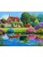 Canvas Renkli Cennet Evi Sayılarla Boyama Seti Rulo 100 x 140 cm 1