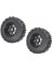 2pcs 17MM Tekerlekli Jant Lastik Lastik Lastikleri 1/8 Rc Rc Kamyonları Için 170MM (Yurt Dışından) 4