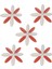 20PCS X4 H107L H107C H107D Quadcopter Için Beyaz ve Kırmızı Sahne (Yurt Dışından) 1
