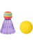 Çocuklar Plastik Badminton Tenis Raketleri Top Seti Bahçe Spor Oyun Oyuncaklar Hediyeler Sadece 2 Topları (Yurt Dışından) 1