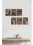 Vintage Movie 6 Parça Mdf Tablo 1