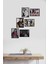Black Pink 6 Parça Mdf Tablo 1