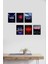 Neon Sözler 6 Parça Mdf Tablo 1