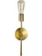 Rys Retro Metal Mat Gold Dekoratif Rustik Duvar Aplik 1