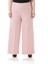 Büyük Beden Beli Yanlardan ve Arkadan Lastikli Bol Paça Double Pudra Rengi Pantolon 1