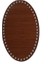 Oval Tepsi Tabanı (20X12 Cm) 1