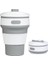 350ML Katlanır Taşınabilir Silikon Teleskopik Içme Kahve Kupası Pembe (Yurt Dışından) 5