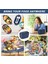 Sefer Tası Öğle Yemeği Kutuları 2 Katlı 3 Bölmeli Çatal Bıçak Takımı Bento Kutuları Gıda Saklama Kapları 1550 ml. (Yurt Dışından) 5